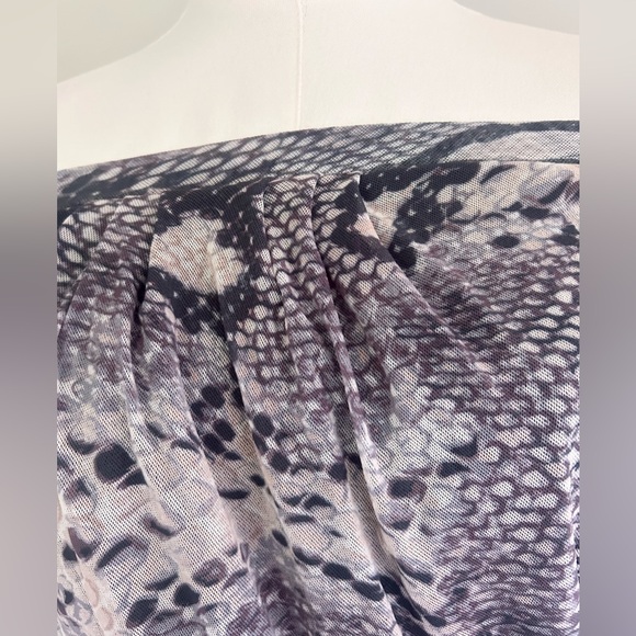 Y2K SWEET PEA STACY FRATI Mesh Tube Top Snake Romper Indie Sleeze Baddie | Sz S - Picture 8 of 11